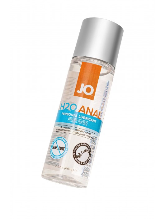 Анальный лубрикант на водной основе JO Anal H2O - 60 мл. - System JO - купить с доставкой в Норильске