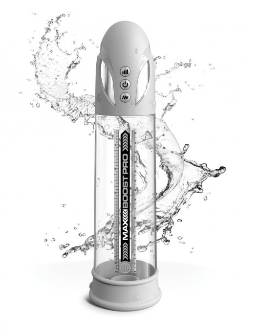 Белая вакуумная автоматическая помпа Max Boost Pro Flow - Pipedream - в Норильске купить с доставкой