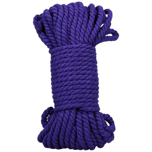 Фиолетовая верёвка для связывания и фиксации Bind Tie - 15,24 м. - Doc Johnson - купить с доставкой в Норильске