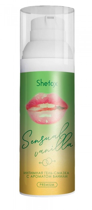 Интимная гель-смазка Shefox Premium «Чувственная ваниль» - 50 мл. - Shefox - купить с доставкой в Норильске