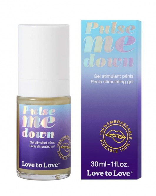Стимулирующий гель для пениса Pulse Me Down - 30 мл. - Love to Love - купить с доставкой в Норильске