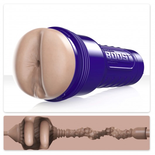 Телесный мастурбатор-анус Fleshlight Boost Blast Female - Fleshlight - в Норильске купить с доставкой