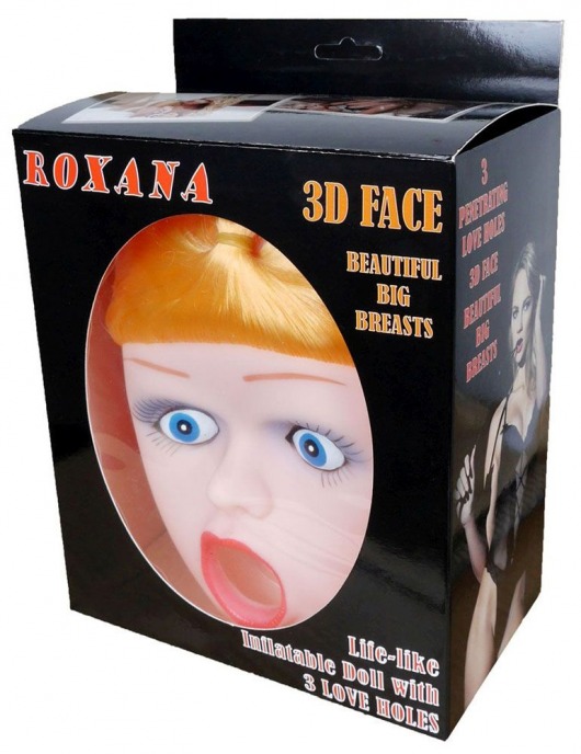 Надувная секс-кукла Roxana 3D - Boys of Toys - в Норильске купить с доставкой