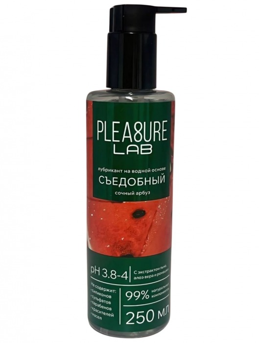 Лубрикант на водной основе Pleasure Lab с ароматом арбуза - 250 мл. - Pleasure Lab - купить с доставкой в Норильске