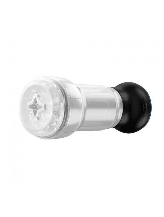 Набор PowerBlow   Feel Pocket Stroker Crystal: мастурбатор и интерактивная насадка - Kiiroo - в Норильске купить с доставкой