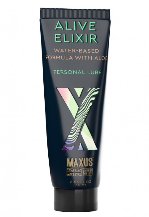 Интимный гель на водной основе MAXUS Alive Elixir - 75 мл. - Maxus - купить с доставкой в Норильске