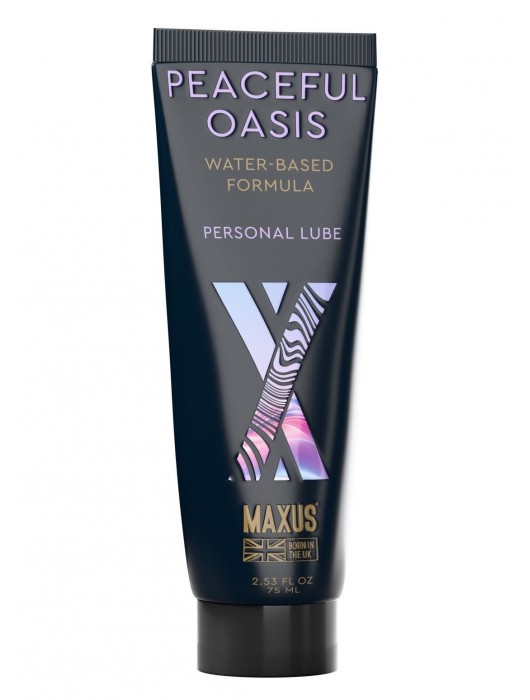 Интимный гель на водной основе MAXUS Peaceful Oasis - 75 мл. - Maxus - купить с доставкой в Норильске