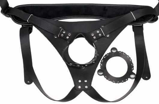 Пояс Hard Brutal для больших насадок - LOVETOY (А-Полимер) - купить с доставкой в Норильске