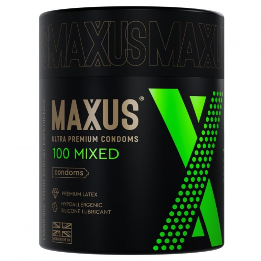 Презервативы MAXUS Mixed - 100 шт. - Maxus - купить с доставкой в Норильске