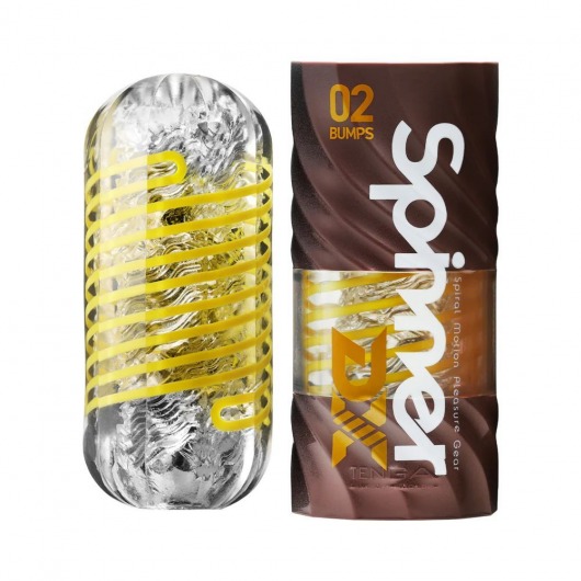 Мастурбатор Tenga Spinner DX 02 Bumps - Tenga - в Норильске купить с доставкой