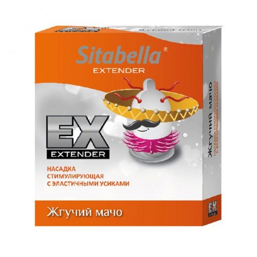 Стимулирующая насадка Sitabella Extender  Жгучий мачо - Sitabella - купить с доставкой в Норильске