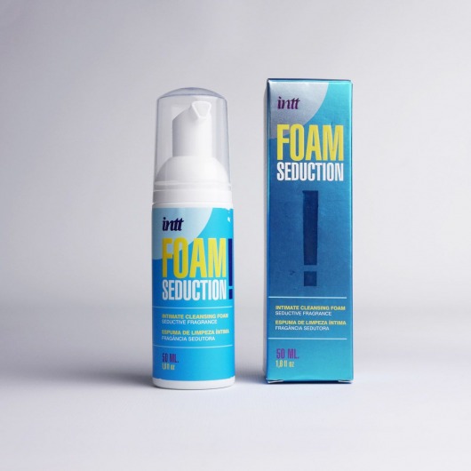 Очищающая пенка для тела Foam Seduction - 50 мл. - INTT - купить с доставкой в Норильске