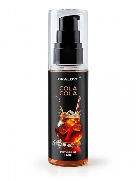 Съедобная смазка на водной основе с ароматом колы - 60 гр. - Биоритм - купить с доставкой в Норильске