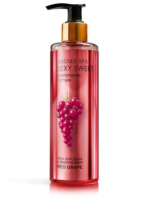 Гель для душа с феромонами и ароматом винограда Red Grape - 200 мл. -  - Магазин феромонов в Норильске