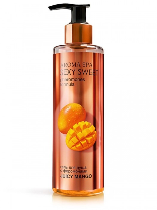 Гель для душа с феромонами и ароматом манго Juicy Mango - 200 мл. -  - Магазин феромонов в Норильске