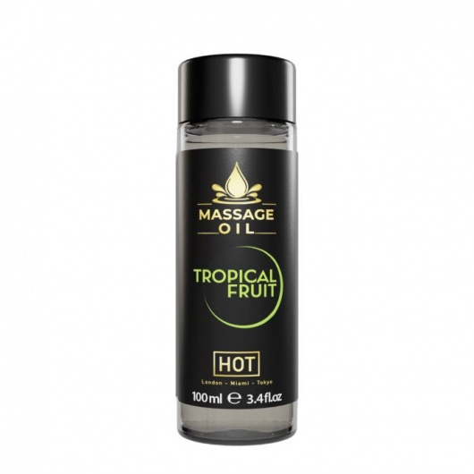 Массажное масло c ароматом тропических фруктов Massage Oil - 100 мл. - HOT - купить с доставкой в Норильске
