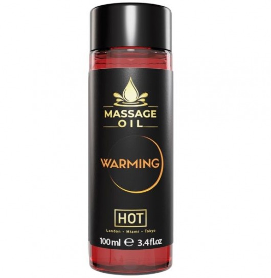 Массажное масло с согревающим эффектом Massage Oil Warming - 100 мл. - HOT - купить с доставкой в Норильске