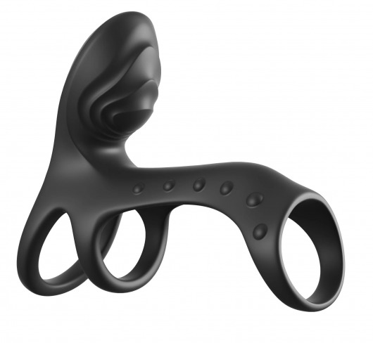 Черная насадка на пенис Ultimate Couples Cage Pro - Pipedream - в Норильске купить с доставкой