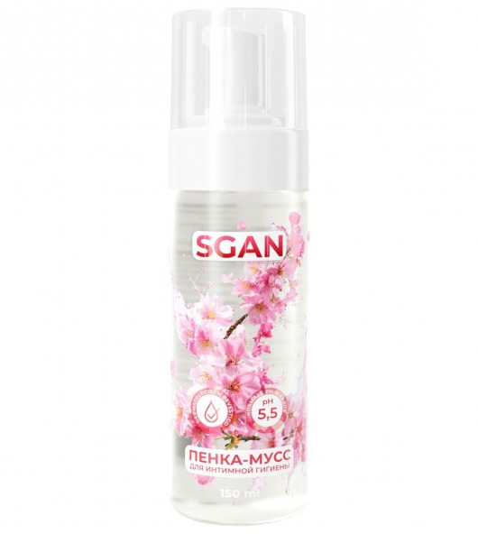 Пенка-мусс для интимной гигиены SGAN с пребиотиками - 150 мл. - SGAN - купить с доставкой в Норильске