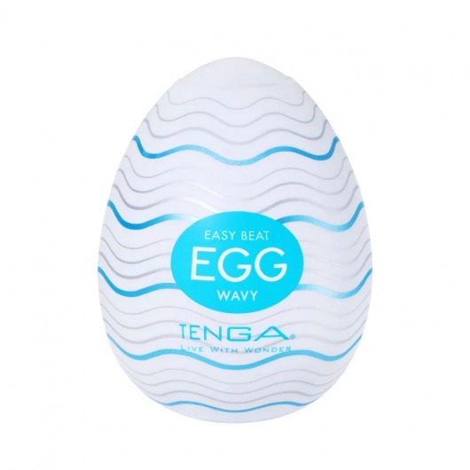 Мастурбатор-яйцо Tenga Egg Wavy - Tenga - в Норильске купить с доставкой