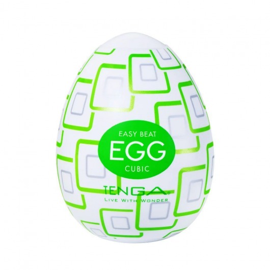 Мастурбатор-яйцо Tenga Egg Cubic - Tenga - в Норильске купить с доставкой