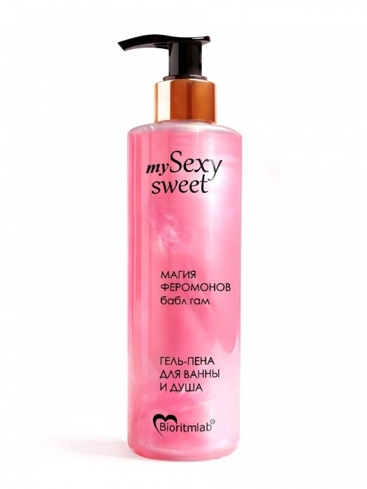 Гель-пена для ванны и душа Sexy Sweet с феромонами и ароматом бабл-гам - 200 мл. -  - Магазин феромонов в Норильске
