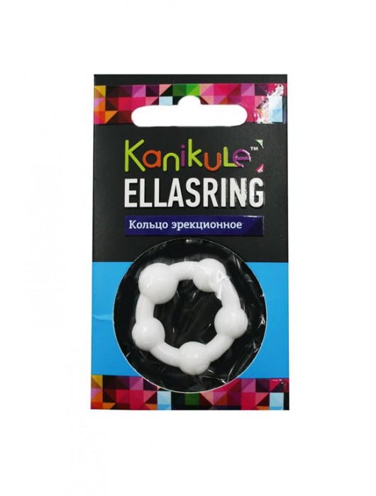 Цветное эрекционное кольцо с шариками Ellasring - Sitabella - в Норильске купить с доставкой