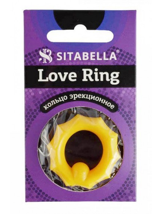 Цветное эрекционное кольцо Love Ring - Sitabella - в Норильске купить с доставкой