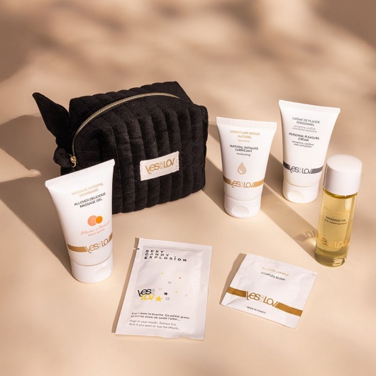 Набор YESforLOV La Trousse Enchantée в черной косметичке - YESforLOV - купить с доставкой в Норильске