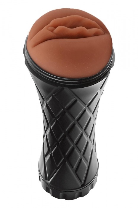 Коричневый мастурбатор-вагина Marly - Dream Toys - в Норильске купить с доставкой