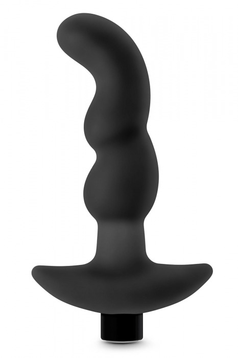 Черный вибромассажер простаты Prostate Massager 03 - 15,2 см. - Blush Novelties - в Норильске купить с доставкой