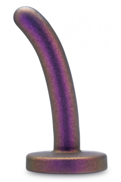 Фиолетовая насадка с гладкой поверхностью Surrender 4.75 Inch Beginner Pegging Dildo - 12 см. - Blush Novelties - купить с доставкой в Норильске