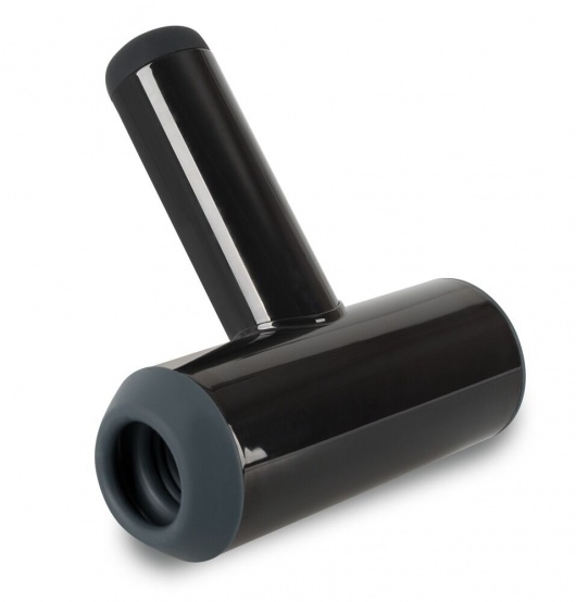 Черный мастурбатор с удобной ручкой Masturbator with 2 Functions - Orion - в Норильске купить с доставкой