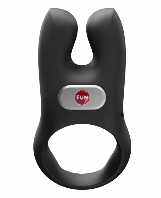 Черное эрекционное виброкольцо Nos - Fun Factory - в Норильске купить с доставкой