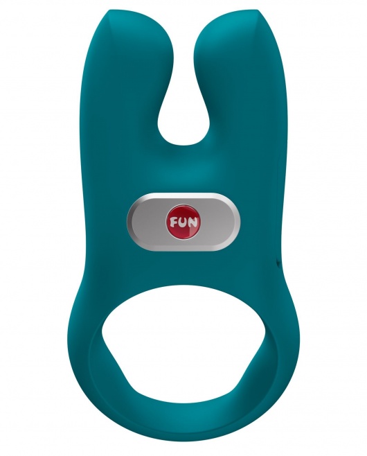 Зеленое эрекционное виброкольцо Nos - Fun Factory - в Норильске купить с доставкой