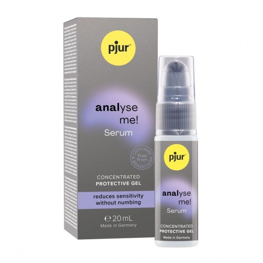Расслабляющая анальная сыворотка pjur Analyse Me Serum - 20 мл. - Pjur - купить с доставкой в Норильске