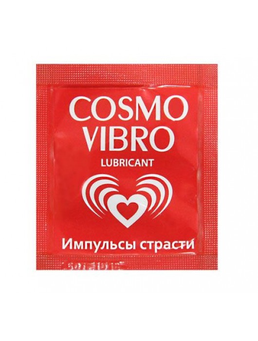 Пробник женского стимулирующего лубриканта на силиконовой основе Cosmo Vibro - 3 гр. - Биоритм - купить с доставкой в Норильске