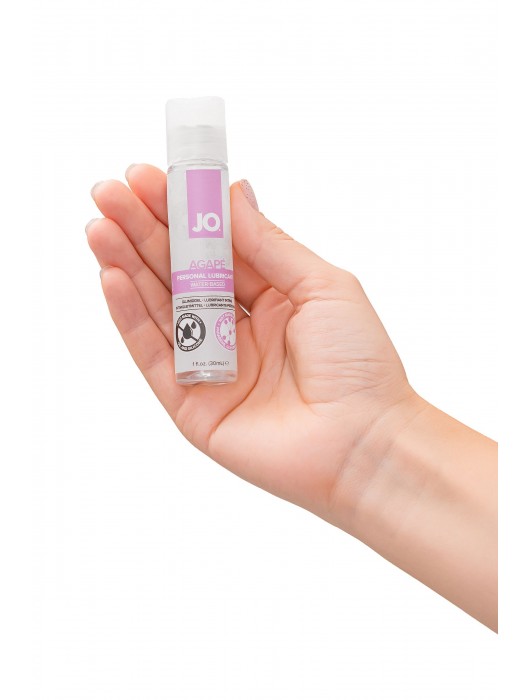 Лубрикант на водной основе для женщин JO AGAPE ORIGINAL - 30 мл. - System JO - купить с доставкой в Норильске