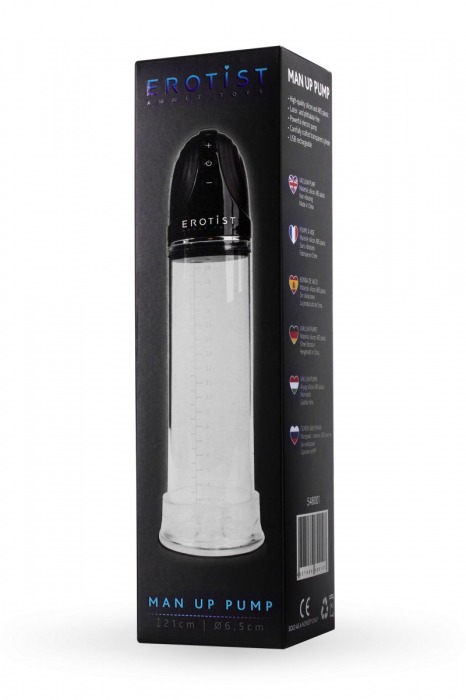 Автоматическая вакуумная помпа Man up pump - Erotist Adult Toys - в Норильске купить с доставкой
