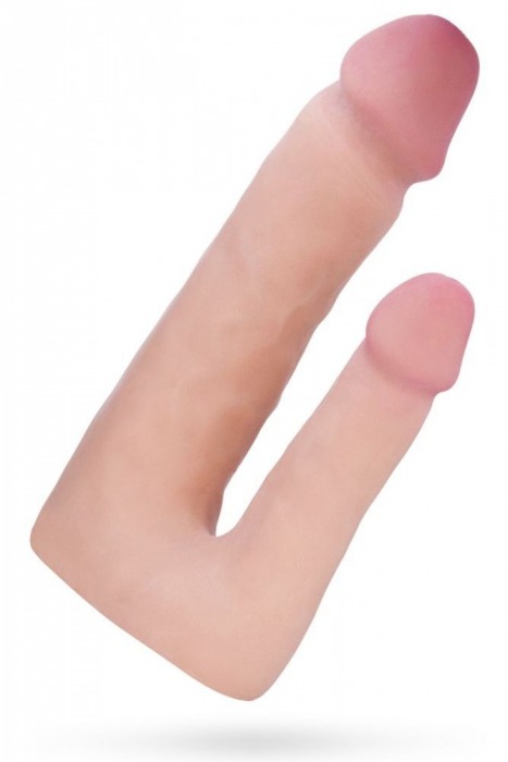 Поясной страпон с насадкой для двойного проникновения - 16 см. - ToyFa - купить с доставкой в Норильске