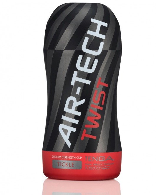 Мастурбатор с регулируемой плотностью обхвата Custom Strength CUP Twist Tickle - Tenga - в Норильске купить с доставкой