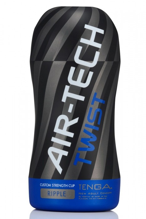 Мастурбатор с регулируемой плотностью обхвата Custom Strength CUP Twist Ripple - Tenga - в Норильске купить с доставкой