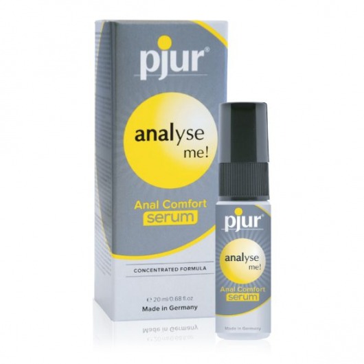 Анальный спрей pjur ANALYSE ME Serum - 20 мл. - Pjur - купить с доставкой в Норильске