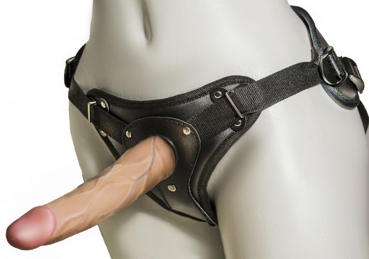 Женский страпон с вагинальной пробкой Woman Strap - 18 см. - LOVETOY (А-Полимер) - купить с доставкой в Норильске