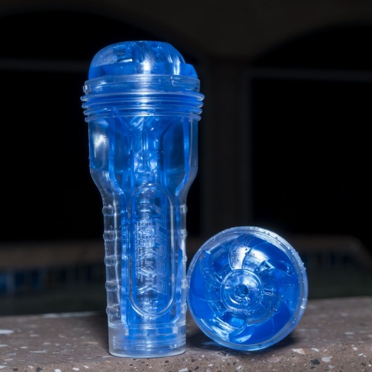 Мастурбатор Fleshlight Turbo - Trust Blue Ice - Fleshlight - в Норильске купить с доставкой