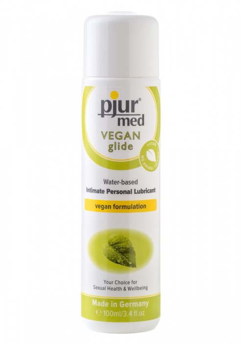 Натуральный лубрикант pjur MED Vegan Gilde - 100 мл. - Pjur - купить с доставкой в Норильске