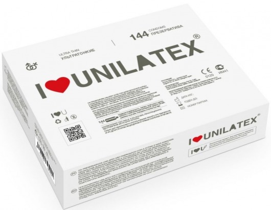 Ультратонкие презервативы Unilatex Ultra Thin - 144 шт. - Unilatex - купить с доставкой в Норильске