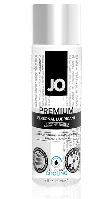 Охлаждающий лубрикант на силиконовой основе JO Personal Premium Lubricant Cooling - 60 мл. - System JO - купить с доставкой в Норильске