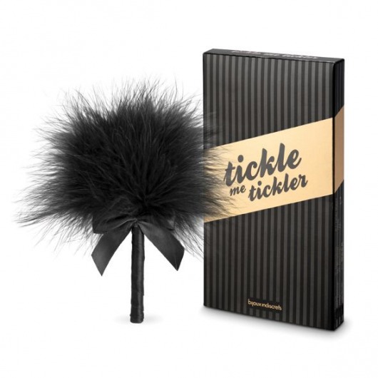 Пуховка для эротических игр Tickle Me Tickler - Bijoux Indiscrets - купить с доставкой в Норильске