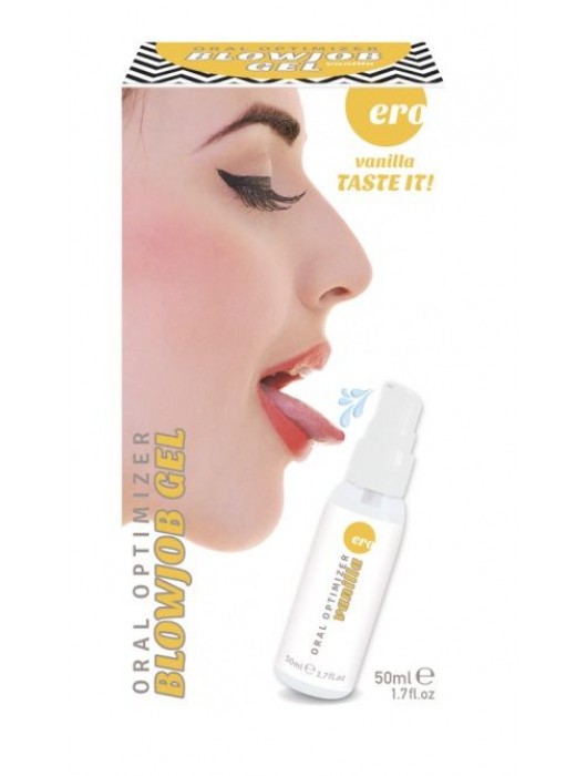 Увлажняющий гель для орального секса с ароматом ванили - 50 мл. - Ero - купить с доставкой в Норильске